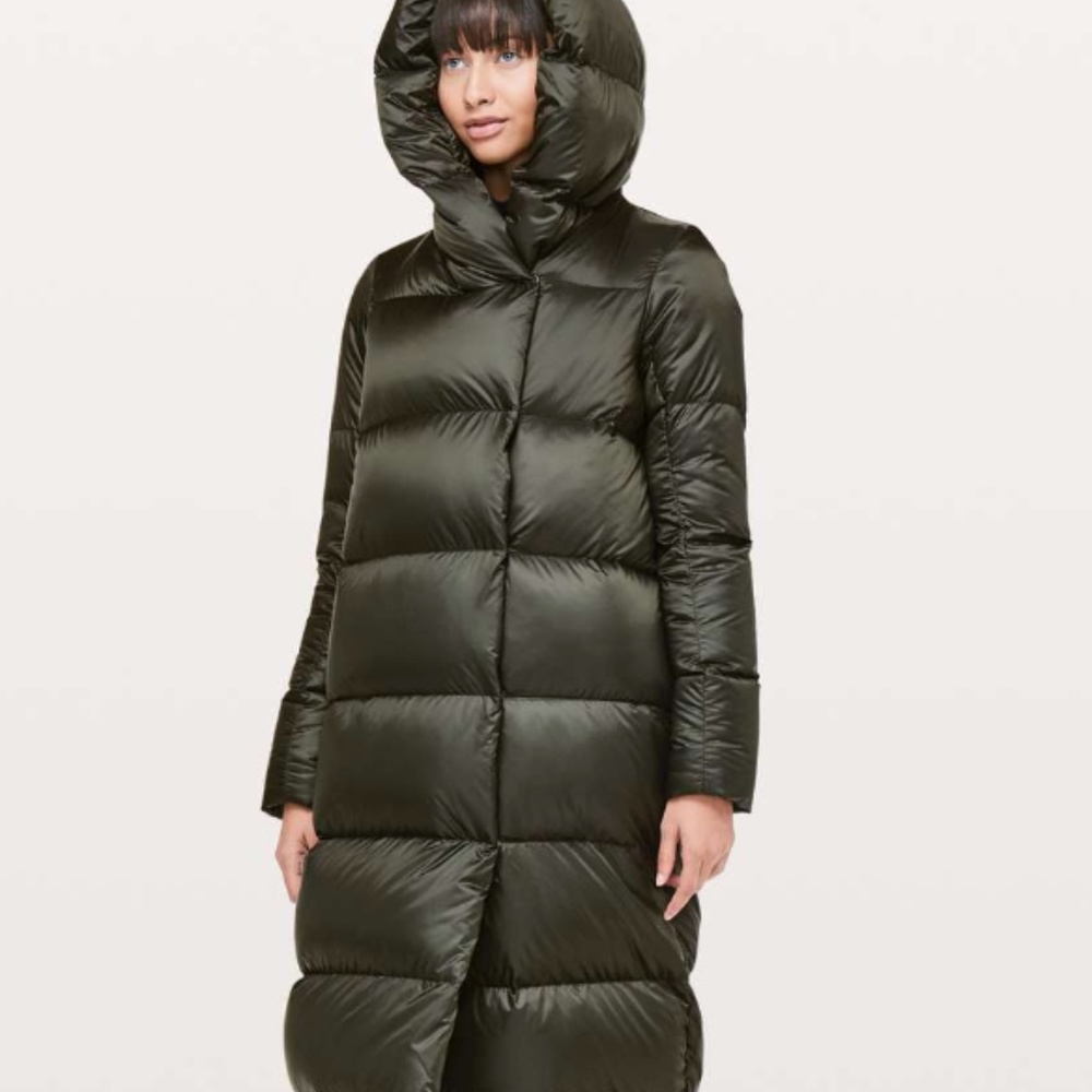 Lululemon Cloudscape Wrap - Size 6, Olive